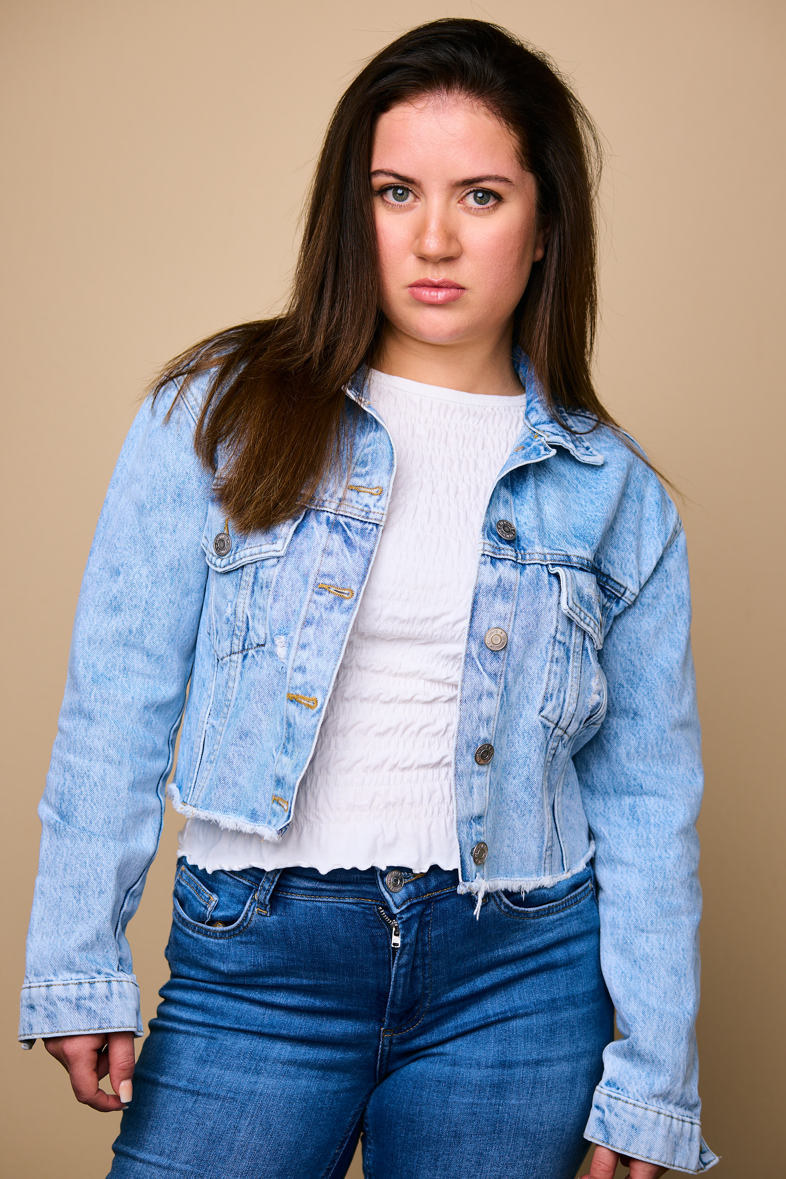 Beatriz Suellen — denim editorial